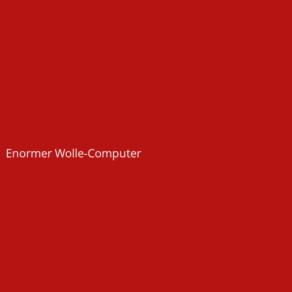 Enormous Wool Computer