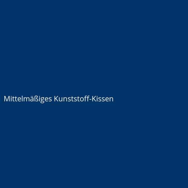 Mittelmäßiges Kunststoff-Kissen