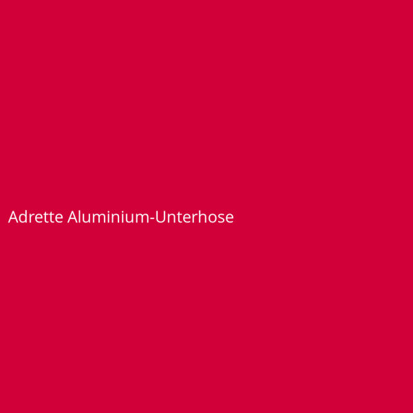 Adrette Aluminium-Unterhose