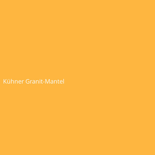 Kühner Granit-Mantel