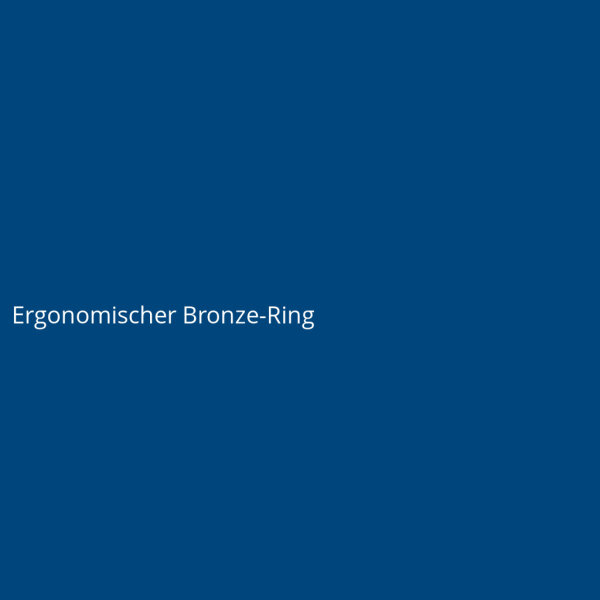 Ergonomischer Bronze-Ring