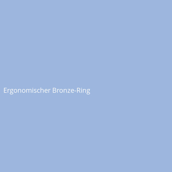Ergonomischer Bronze-Ring