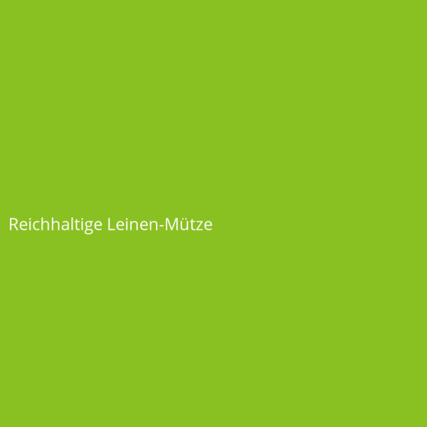 Reichhaltige Leinen-Mütze